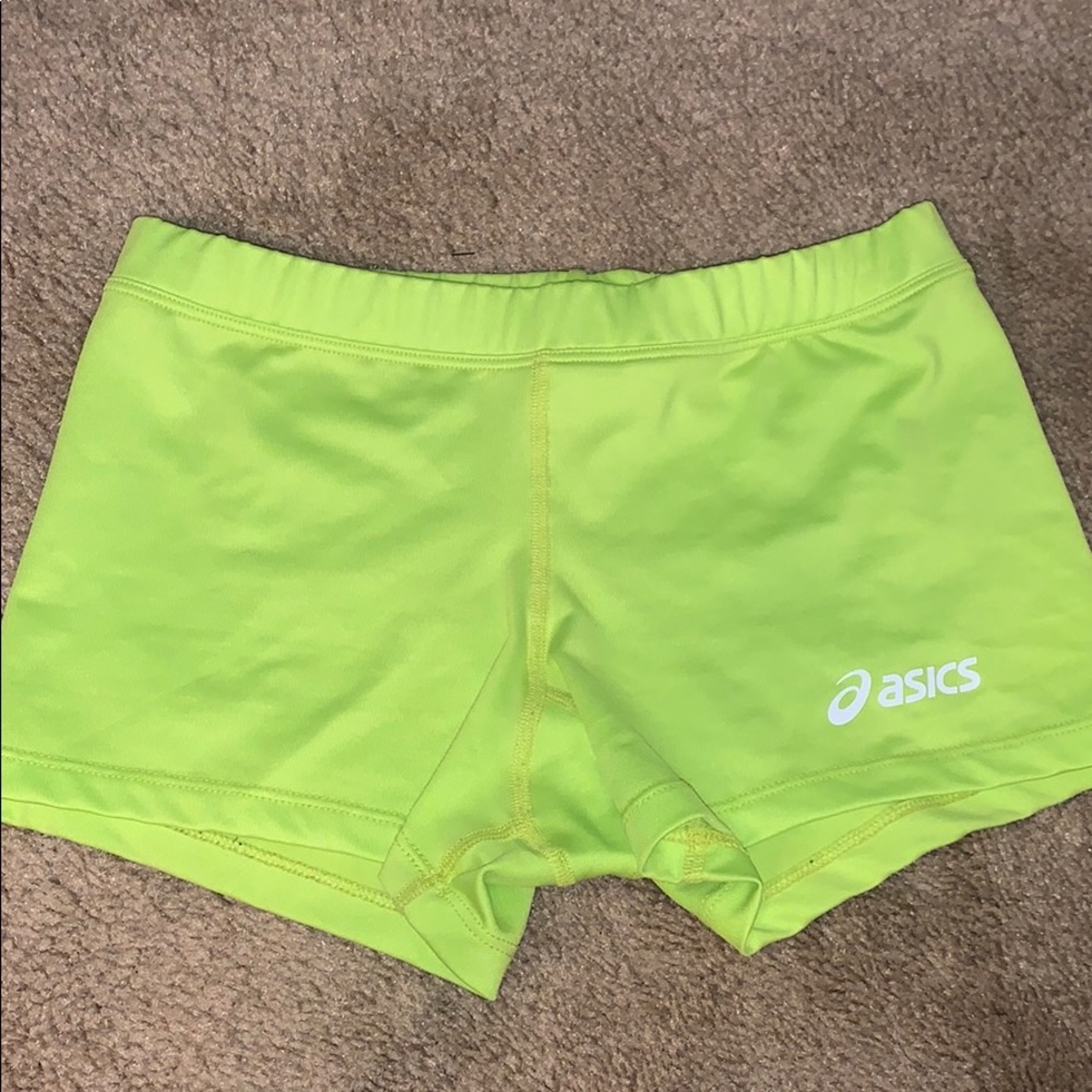 Neon Yellow ASICS Spandex